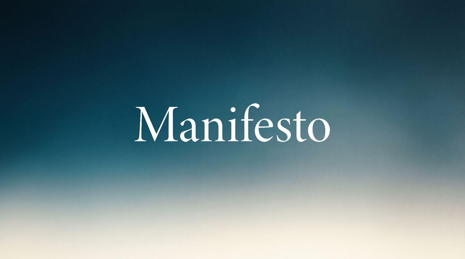 Our Manifesto: Why We Believe in AI That Frees Up Time